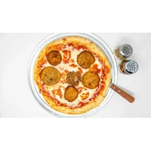 Eggplant Parmigiana Pizza